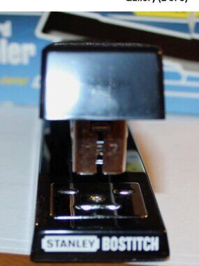 Stanley Bostitch Standard Stapler Black Plastic B660 New in Box